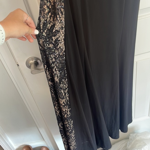 XSCAPE black full length gown - Picture 5 of 7